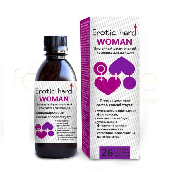 Концентрат биогенный для женщин Erotic hard, для повышения либидо, 250мл